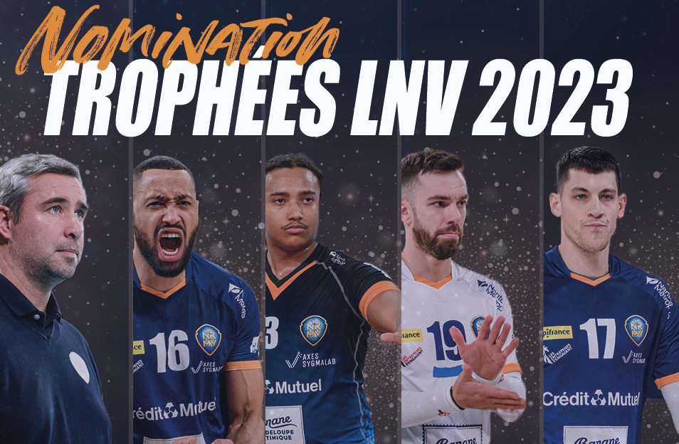 Liste des nommés au trophées LNV 2023